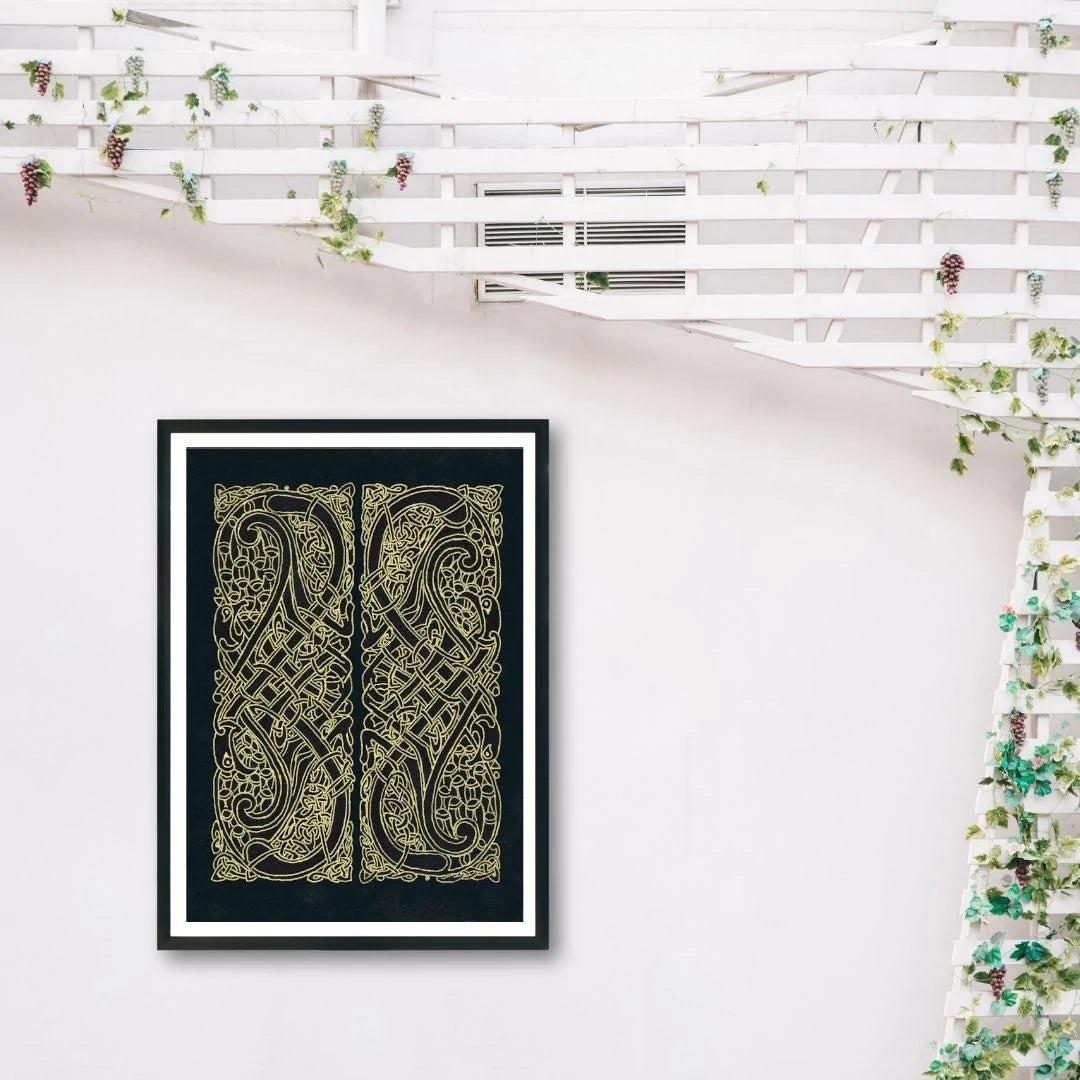 Celtic knot Intertwined Birds | Fine Art Print