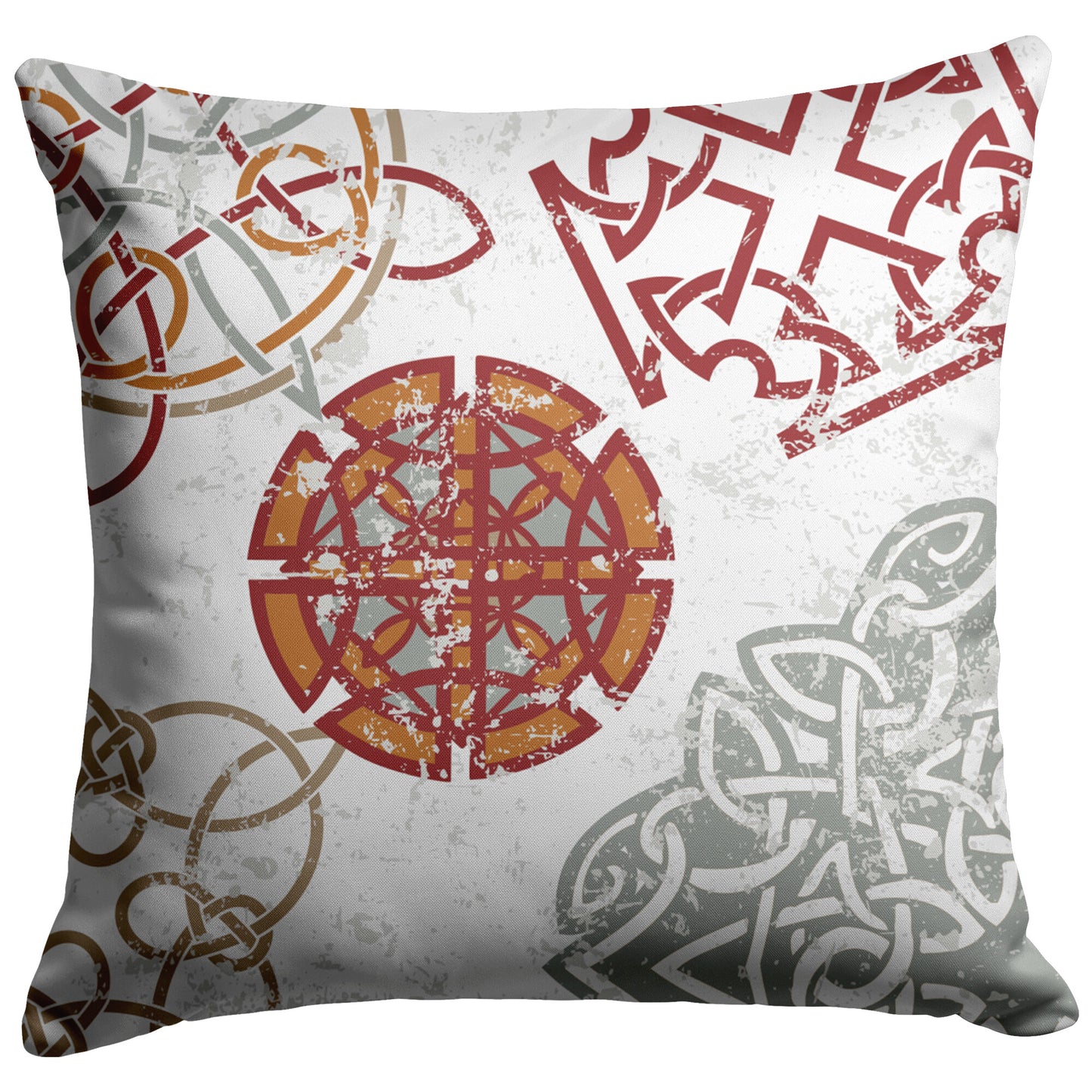 Medieval Celtic Inspired Decorative Pillow- Fall Inspired
