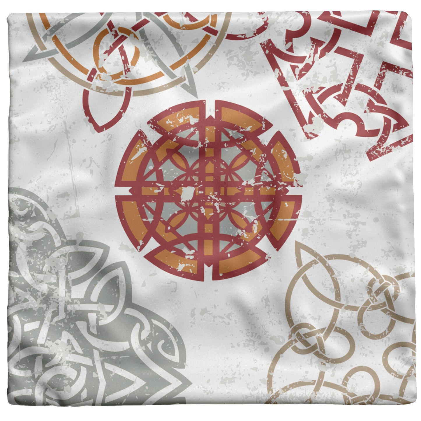Medieval Celtic Inspired Decorative Pillow- Fall Inspired