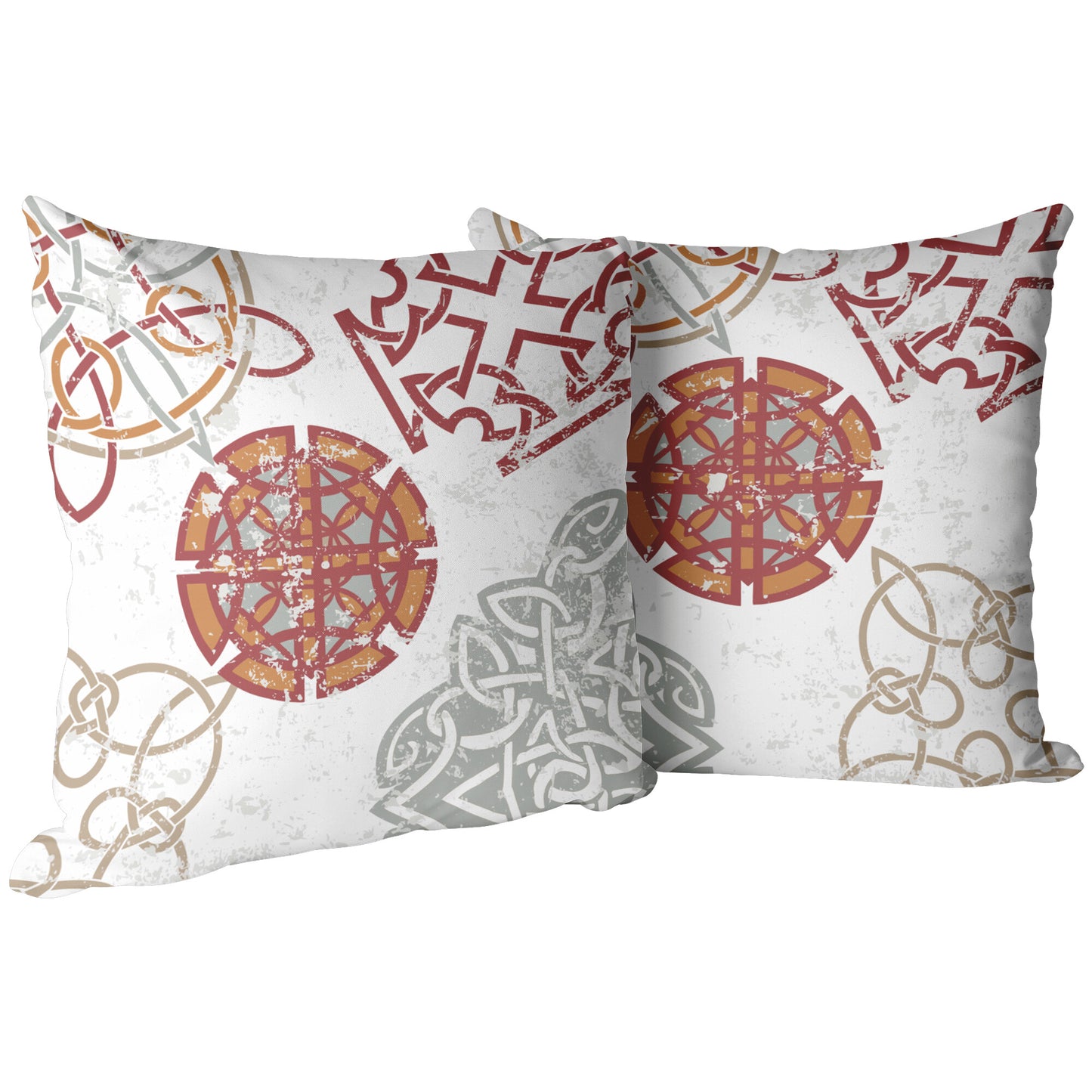 Medieval Celtic Inspired Decorative Pillow- Fall Inspired