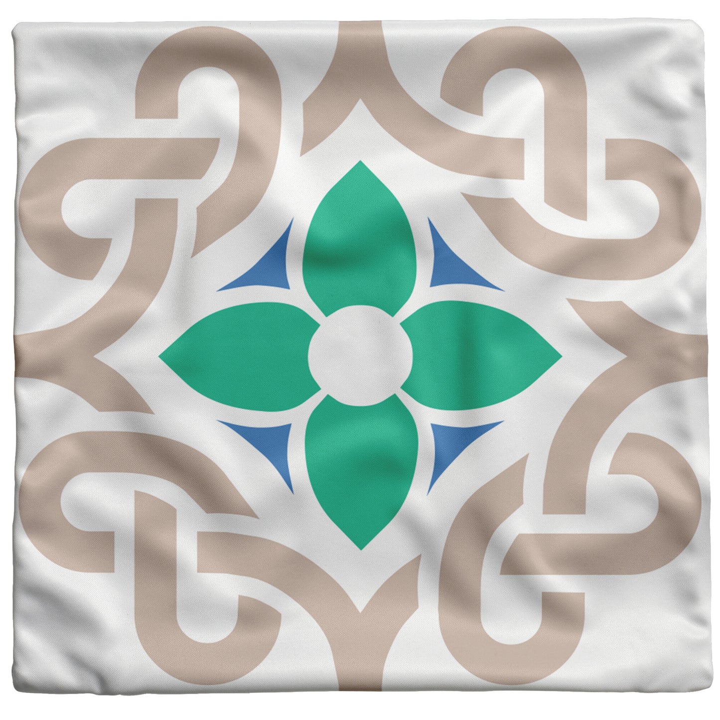 Medieval Motif, Ornament Pattern Antique Pillow Design