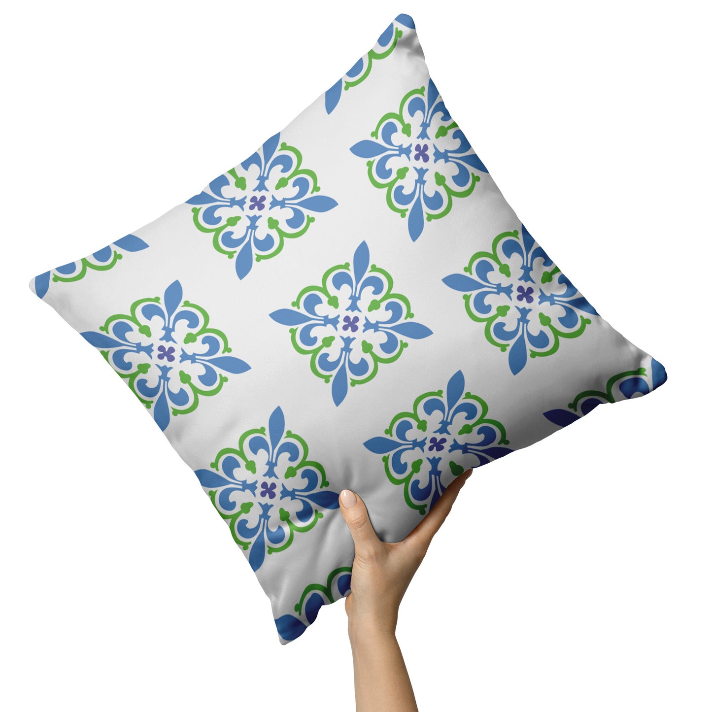 Springtime Fleur de lis Pillows