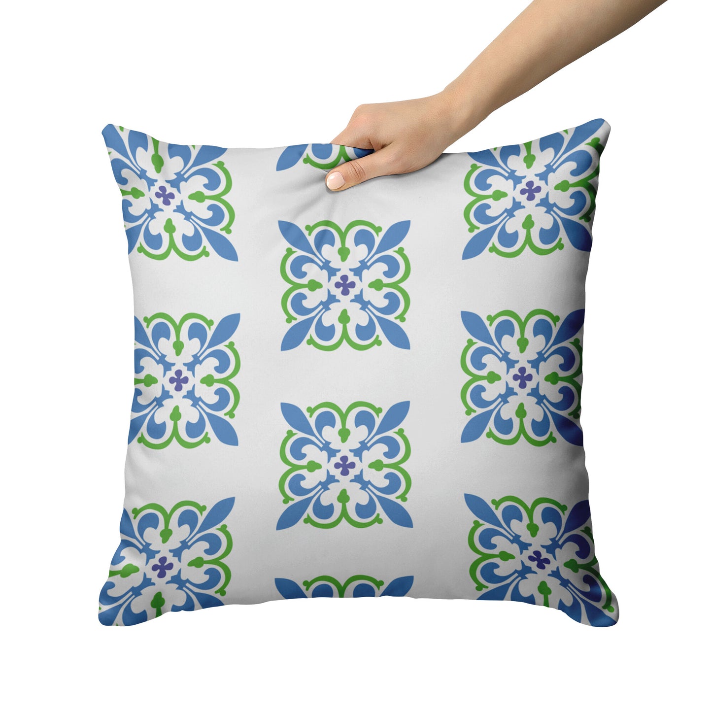 Springtime Fleur de lis Pillows