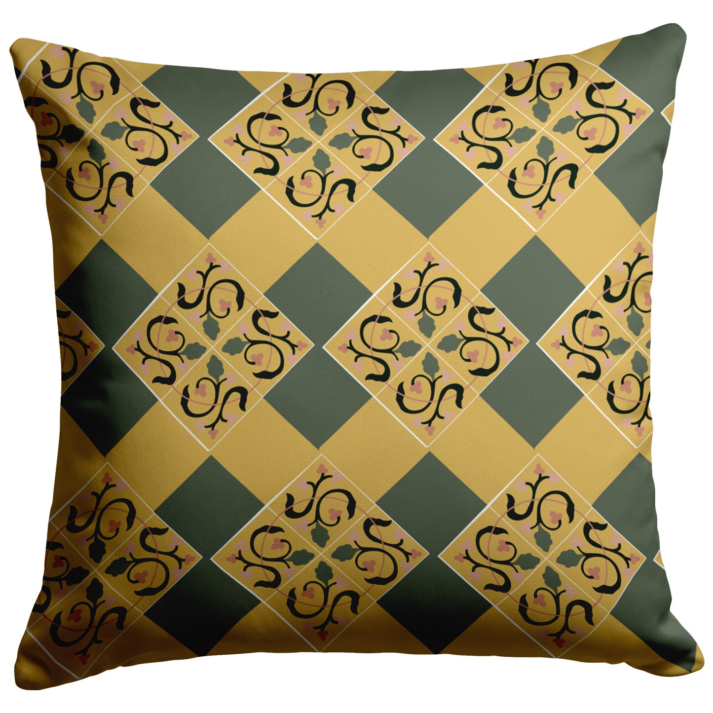 Warm Flower Pillow Design