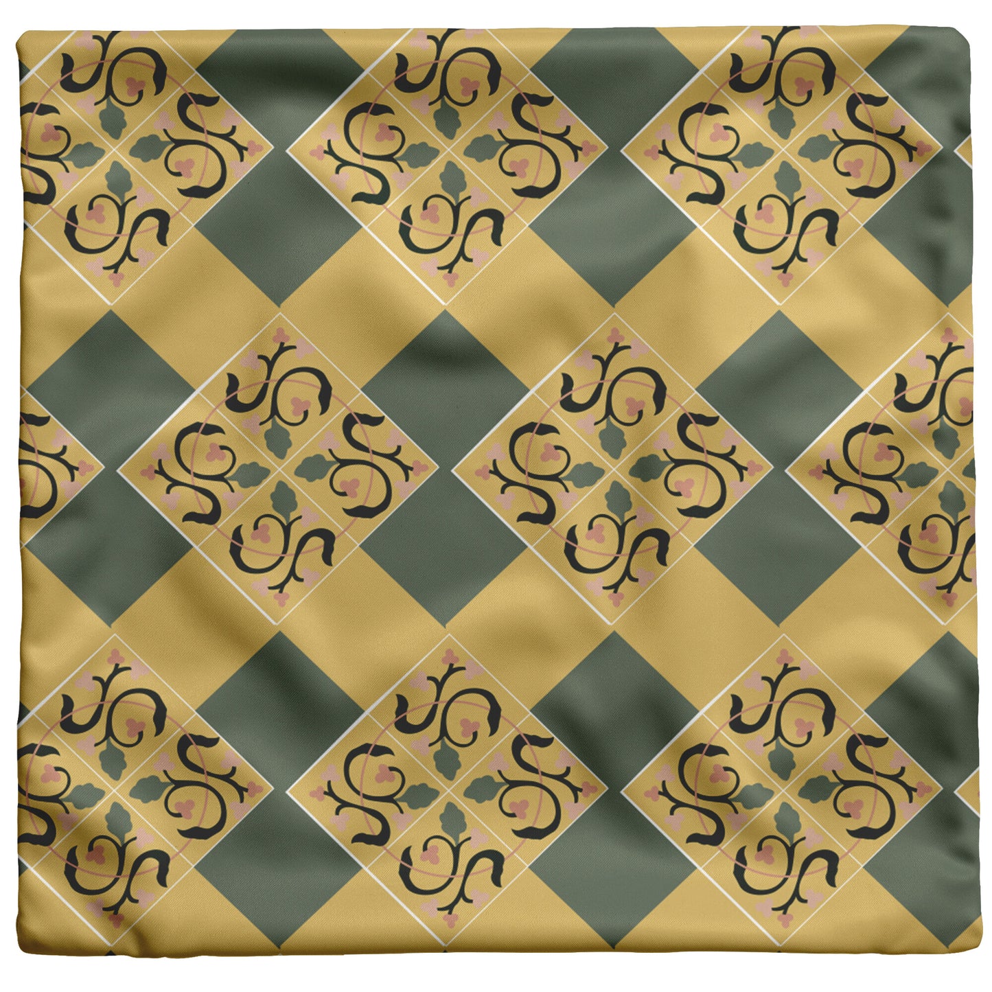 Warm Flower Pillow Design