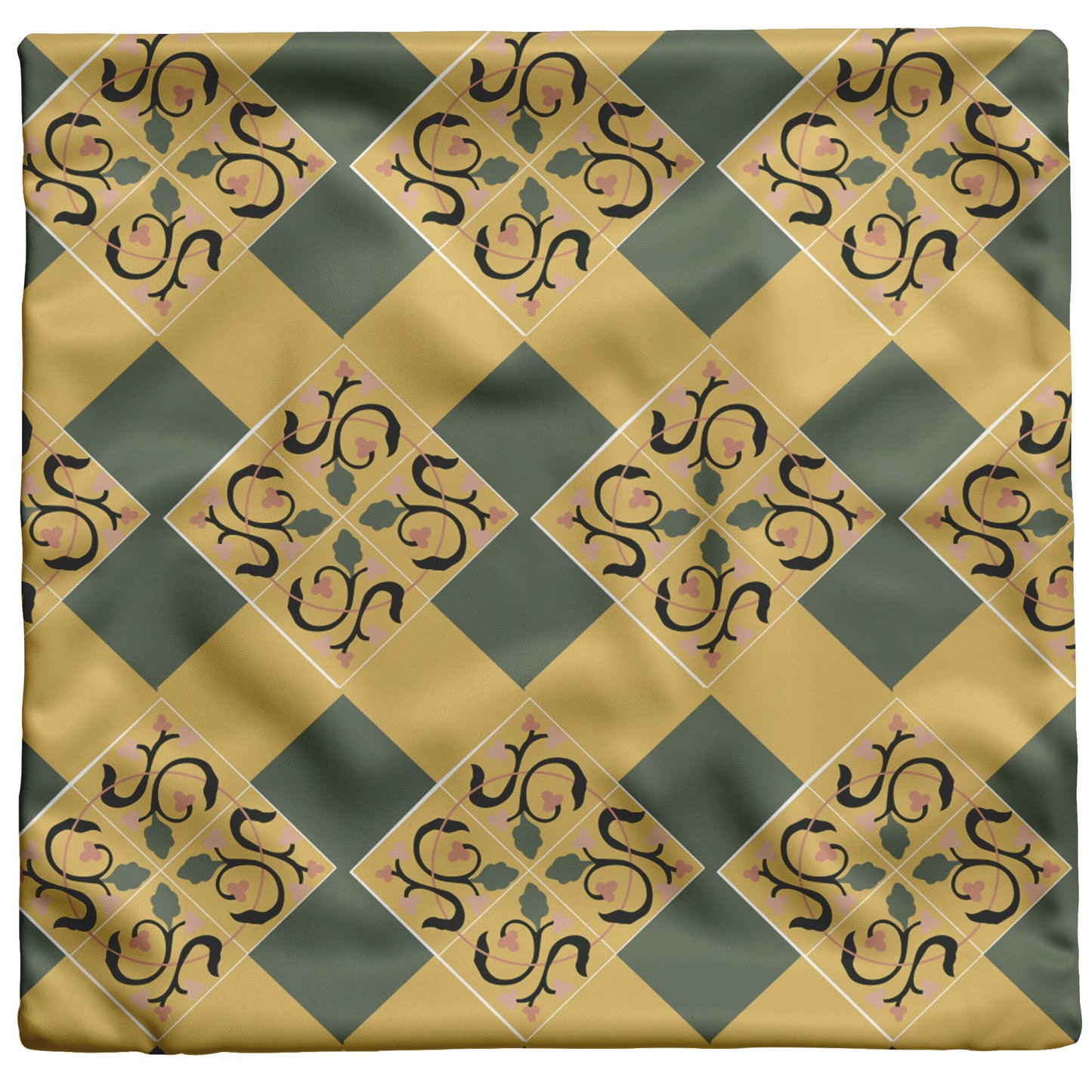 Warm Flower Pillow Design