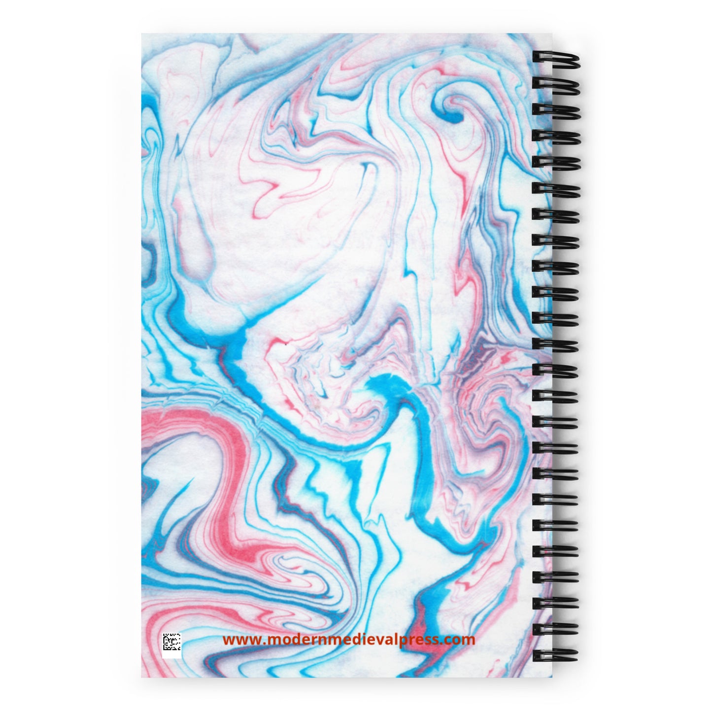Red and Blue Abstract notebook