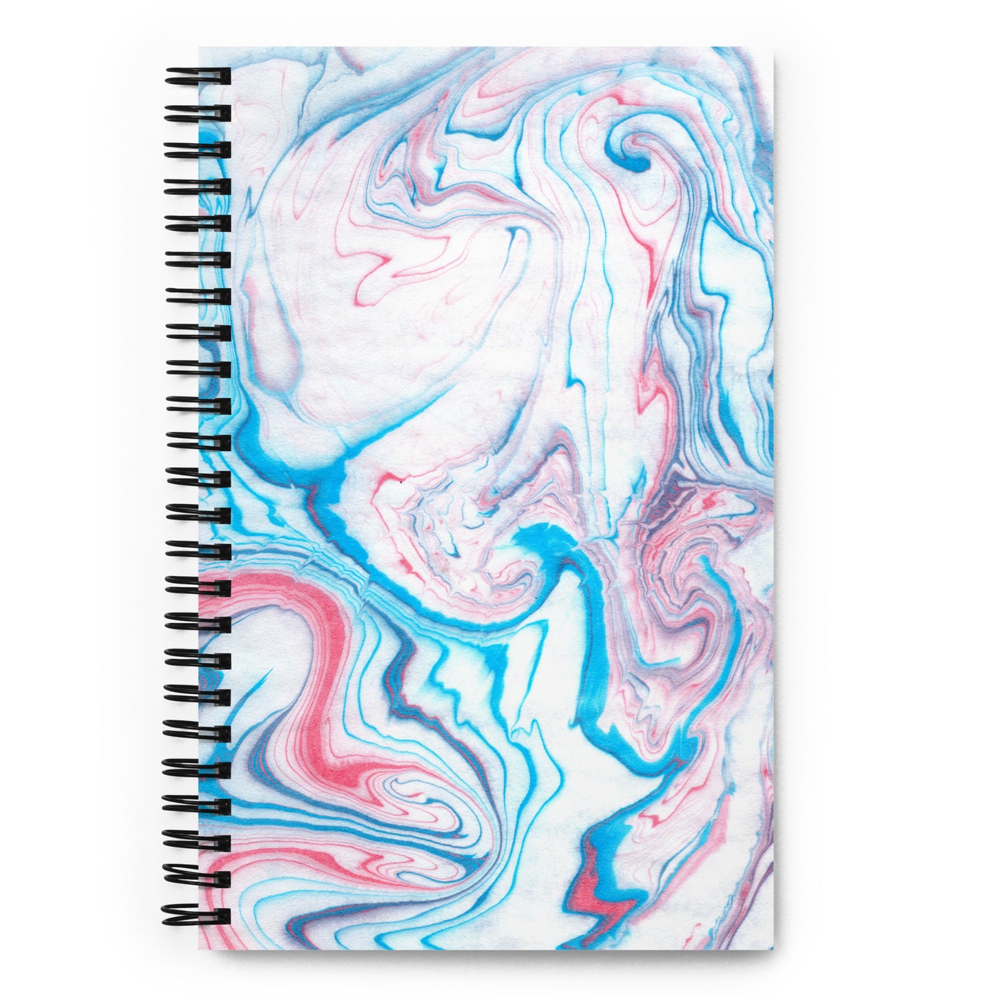Red and Blue Abstract notebook