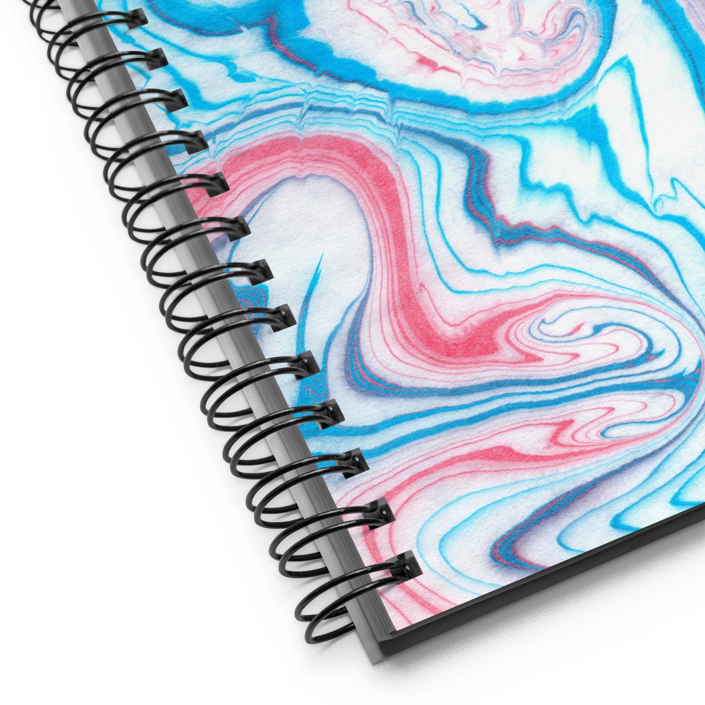 Red and Blue Abstract notebook