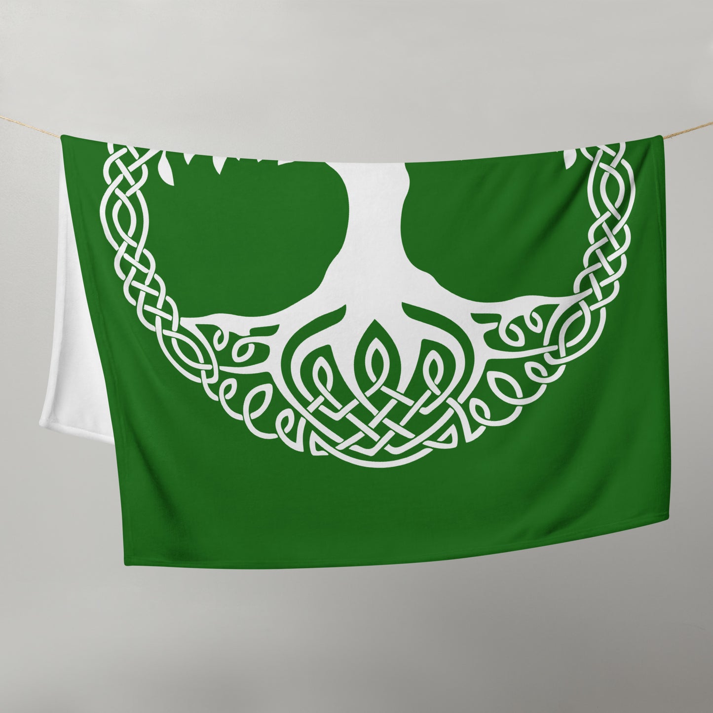 Celtic Tree of Life Throw Blanket