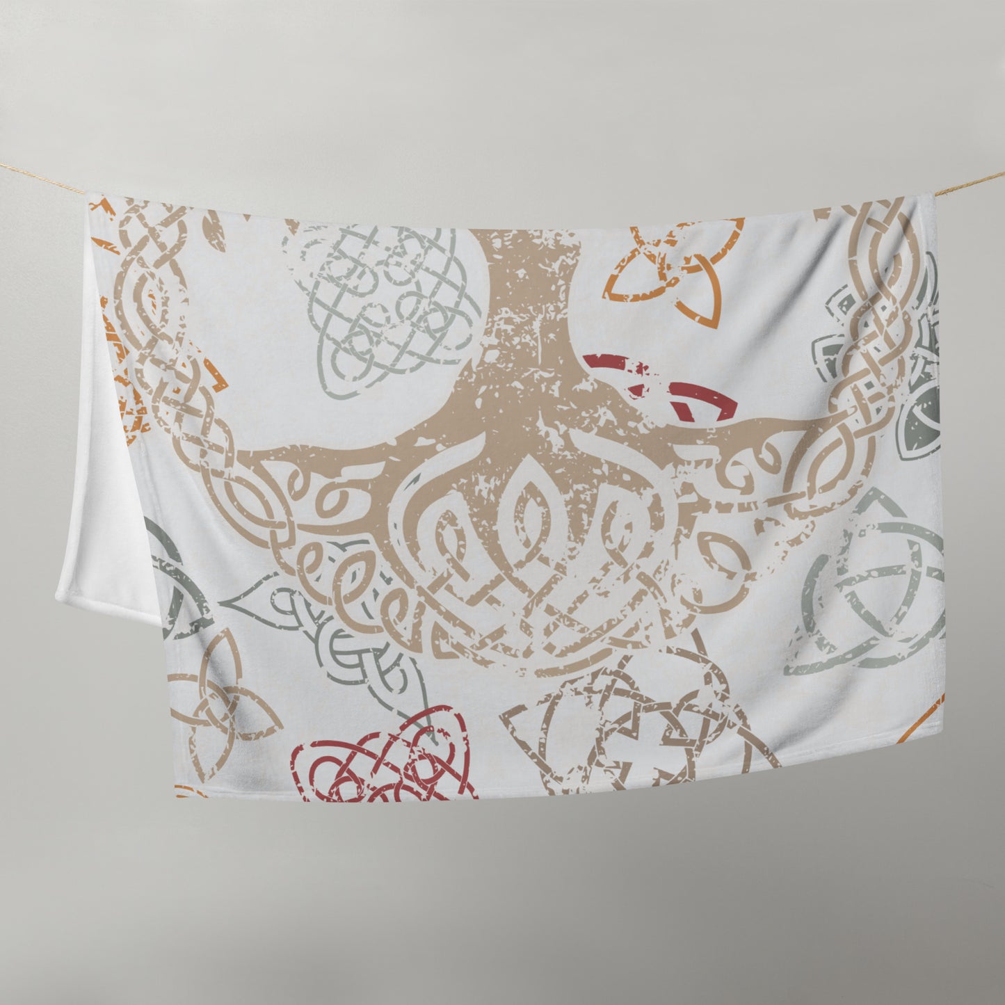 Celtic Tree of Life Throw Blanket
