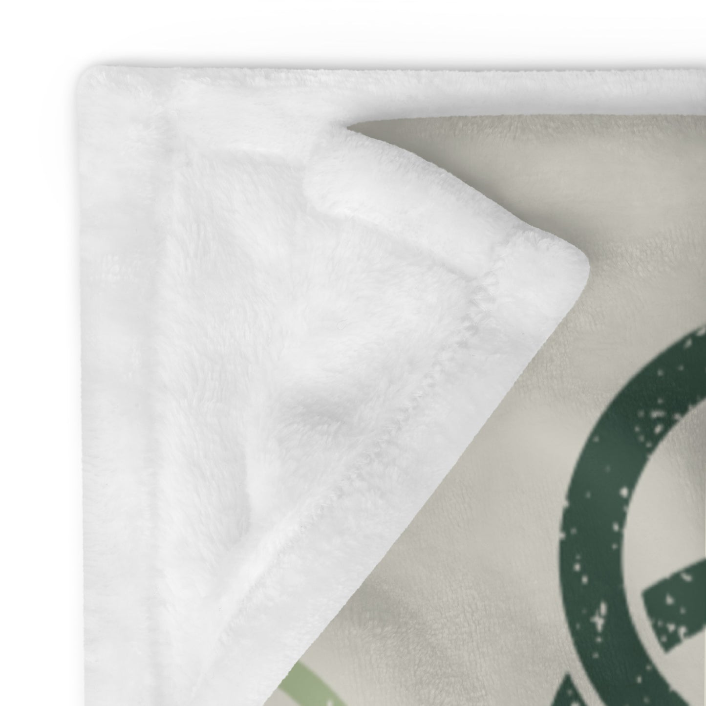 Green Celtic Throw Blanket