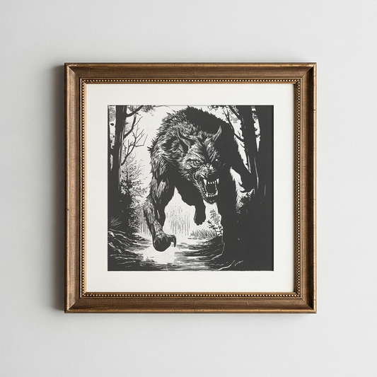 The Beast of Bray Road – Fine Art Reproduction Print