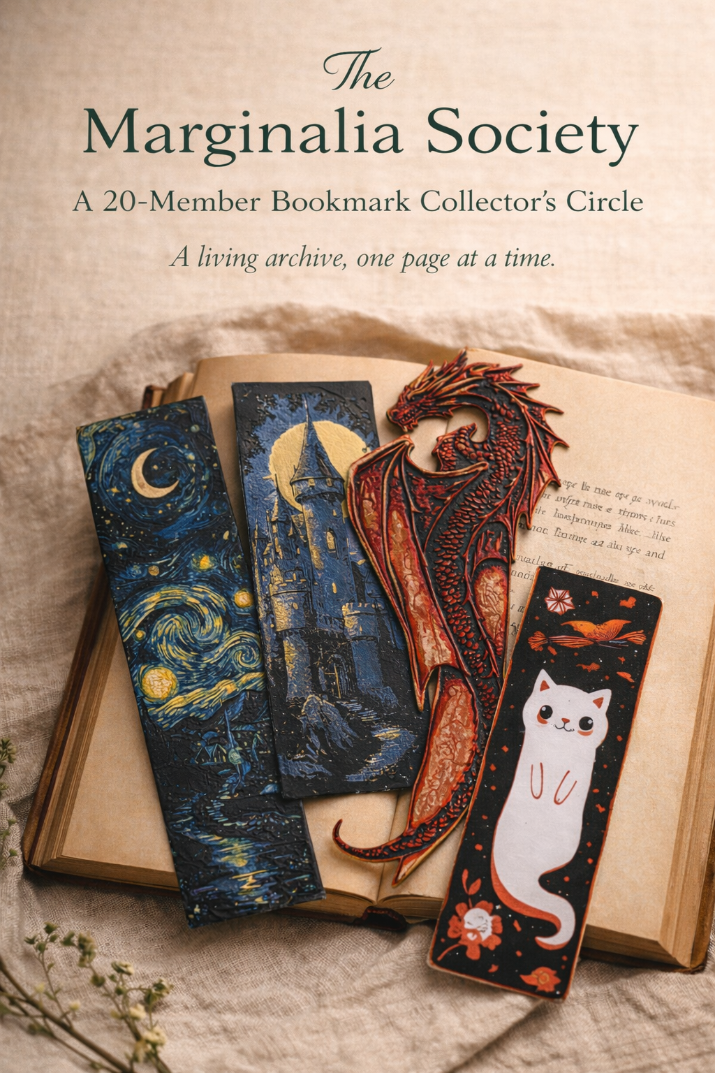 The Marginalia Society Bookmark Subscription