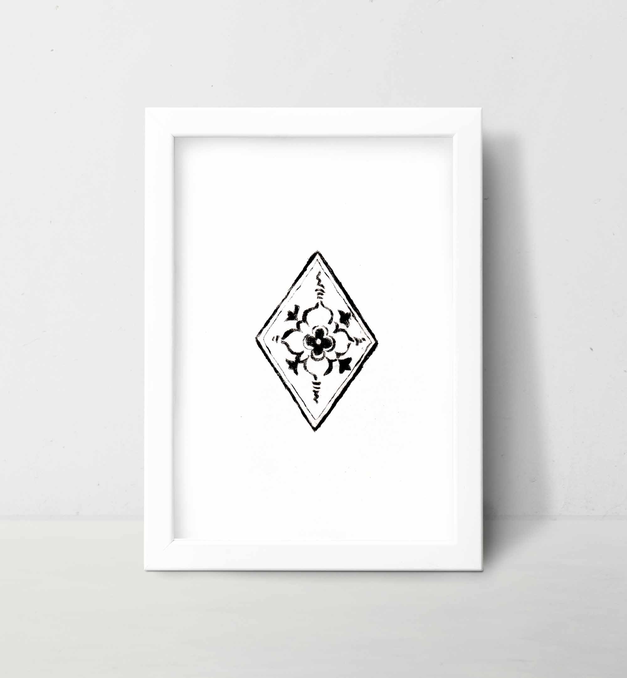 "Regal Bloom" Fine Art Print: A Tribute to Medieval Elegance