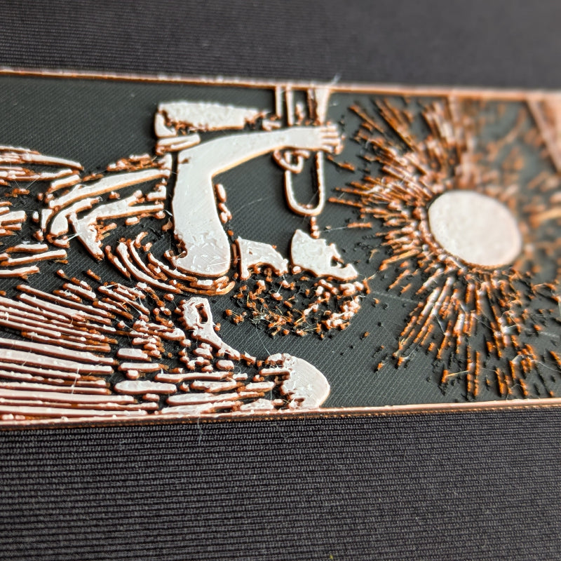 Detailed view of Judgement Classic Edition tarot bookmark artwork