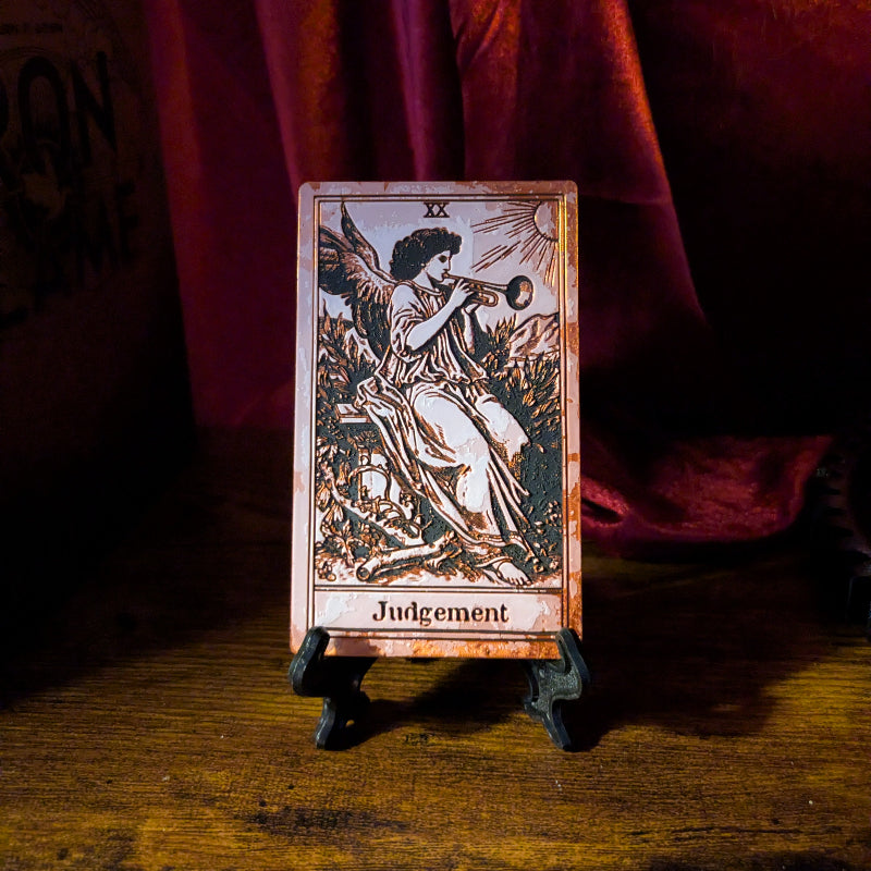 Judgement Collector Edition tarot bookmark with detailed dimensional artwork