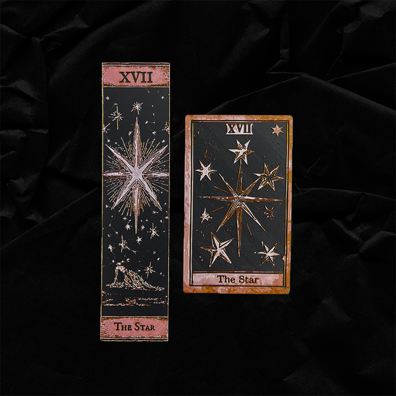 The Star tarot bookmark bundle showing the Classic and Collector editions side by side