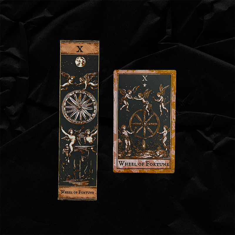 Wheel of Fortune Tarot Bookmark Bundle