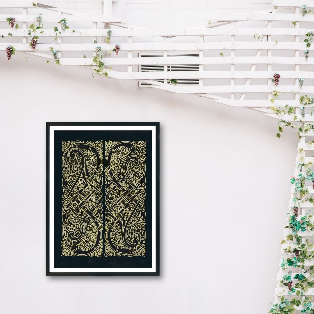 Celtic knot Intertwined Birds | Original Wall Art For Your Home or Office