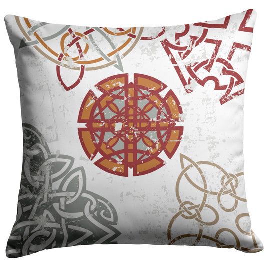 Medieval Celtic Inspired Decorative Pillow- Fall Inspired