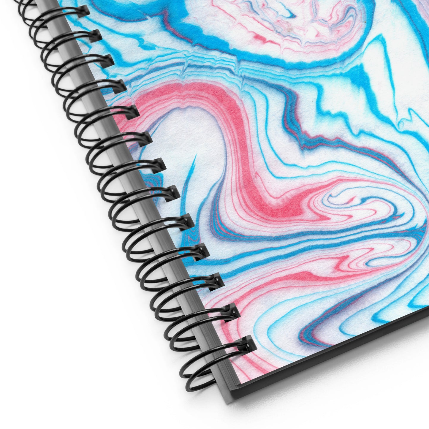 Red and Blue Abstract notebook