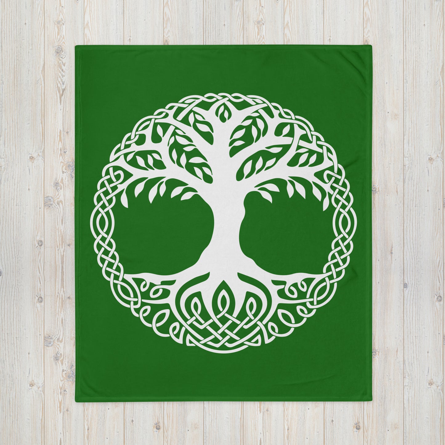 Celtic Tree of Life Throw Blanket