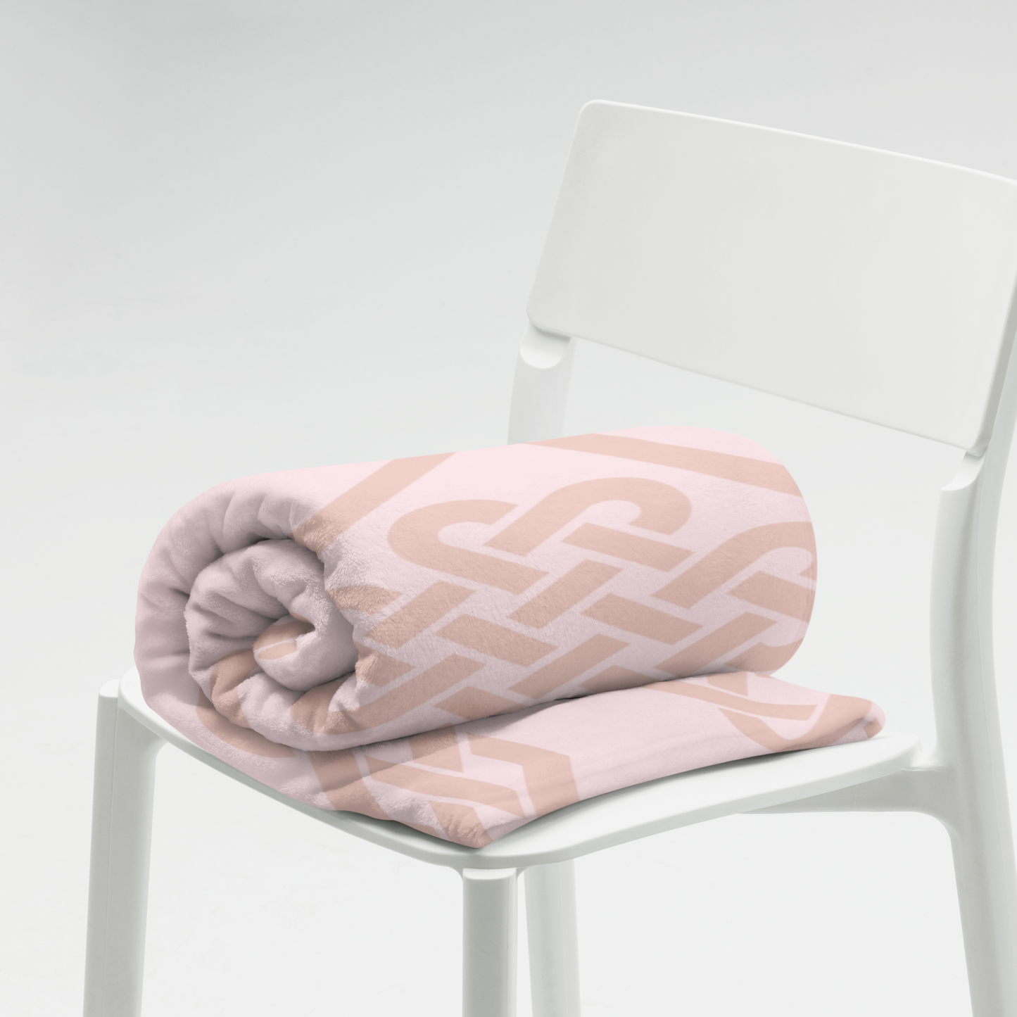 Celtic Knot Pink Heart Blanket